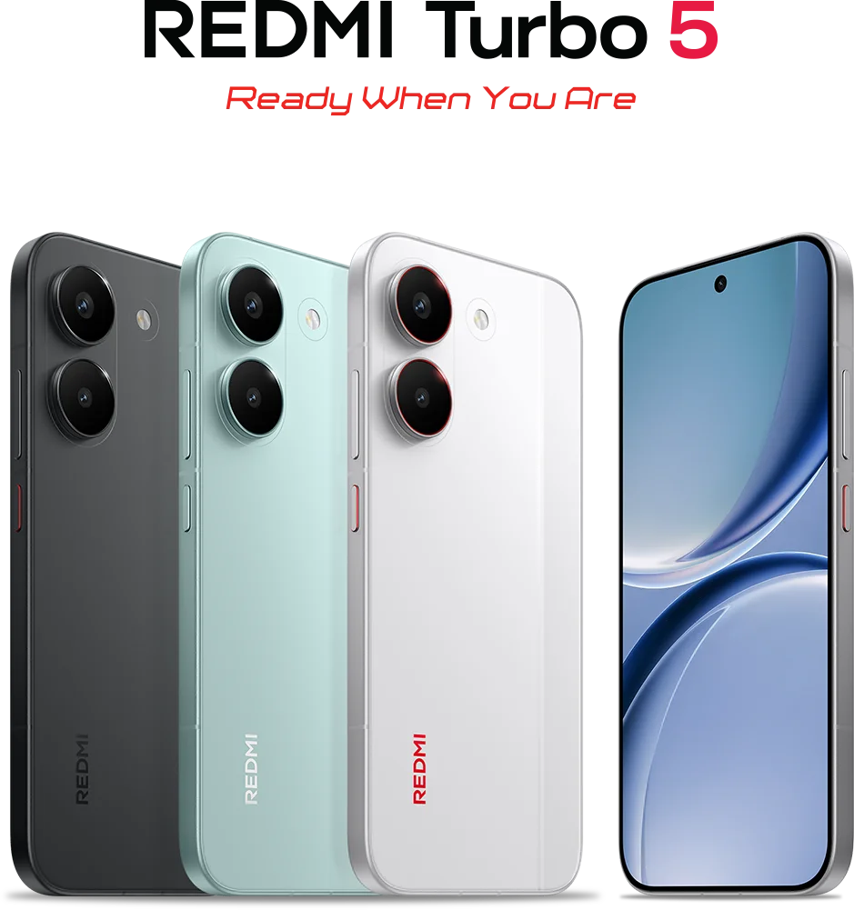 Redmi Turbo 5 Specifications infographic