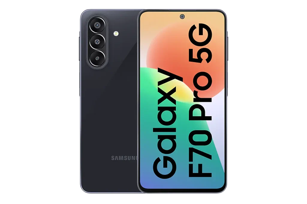 Galaxy F70 Pro 5G Front Back photo 