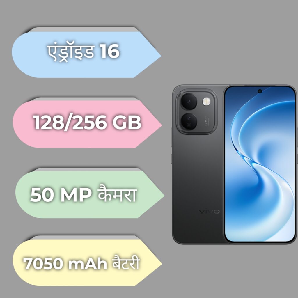 Vivo V80 Lite 5G Specification Infographic